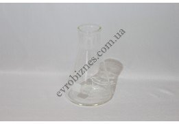 Колба конічна з градуюванням, широке горло, 500мл, Boro 3.3 TC